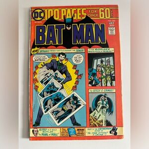 Vintage Batman Comic Book